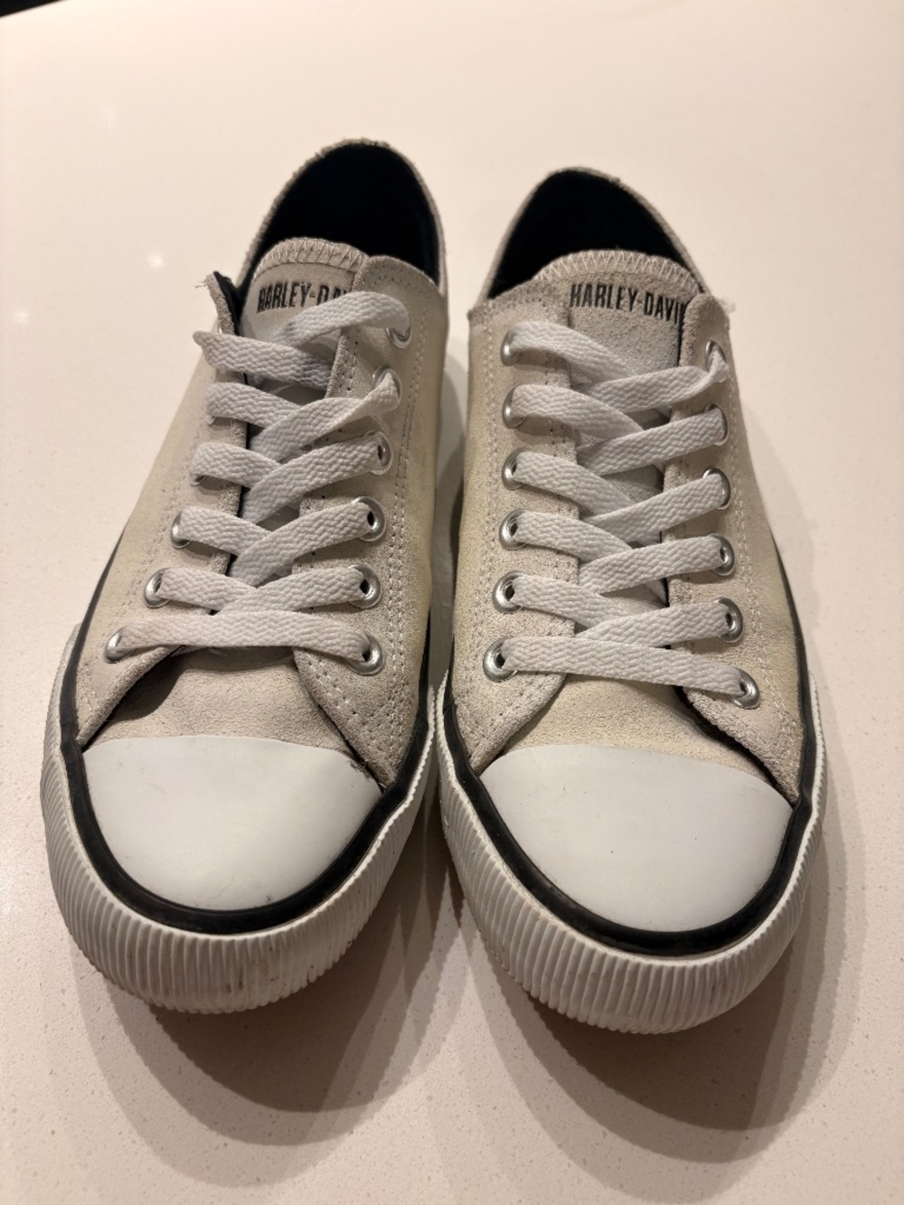 Harley Davidson Burleigh type canvas low profile sneaker
